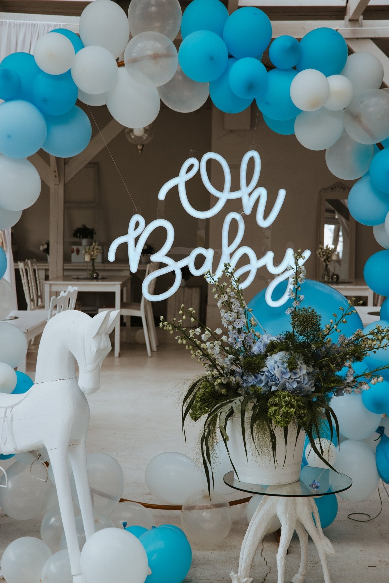 Dekoracje na Baby Shower Warszawa i okolice - Flower Store