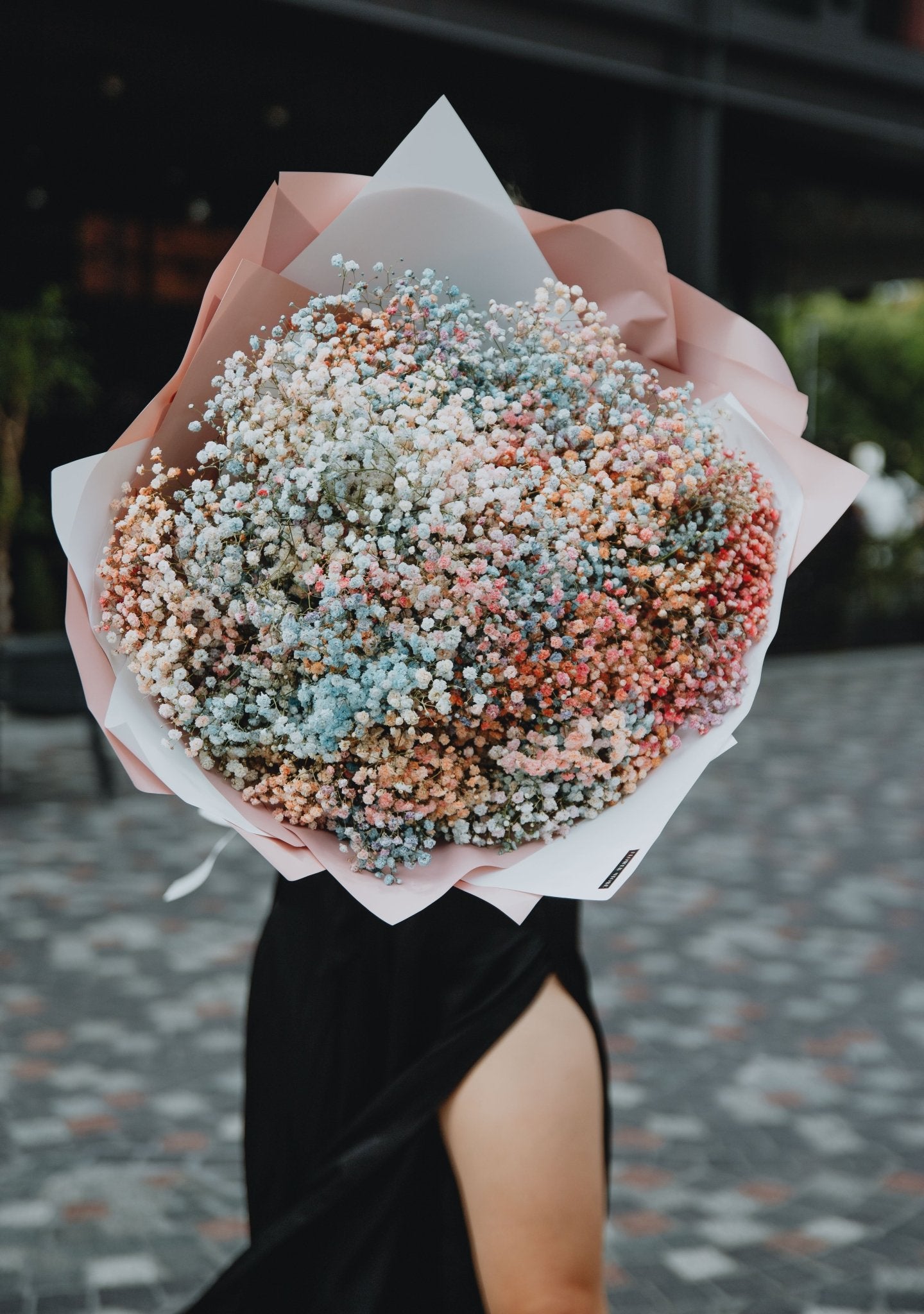Gipsówka kolorowa, bukiety gipsówek - Flower Store