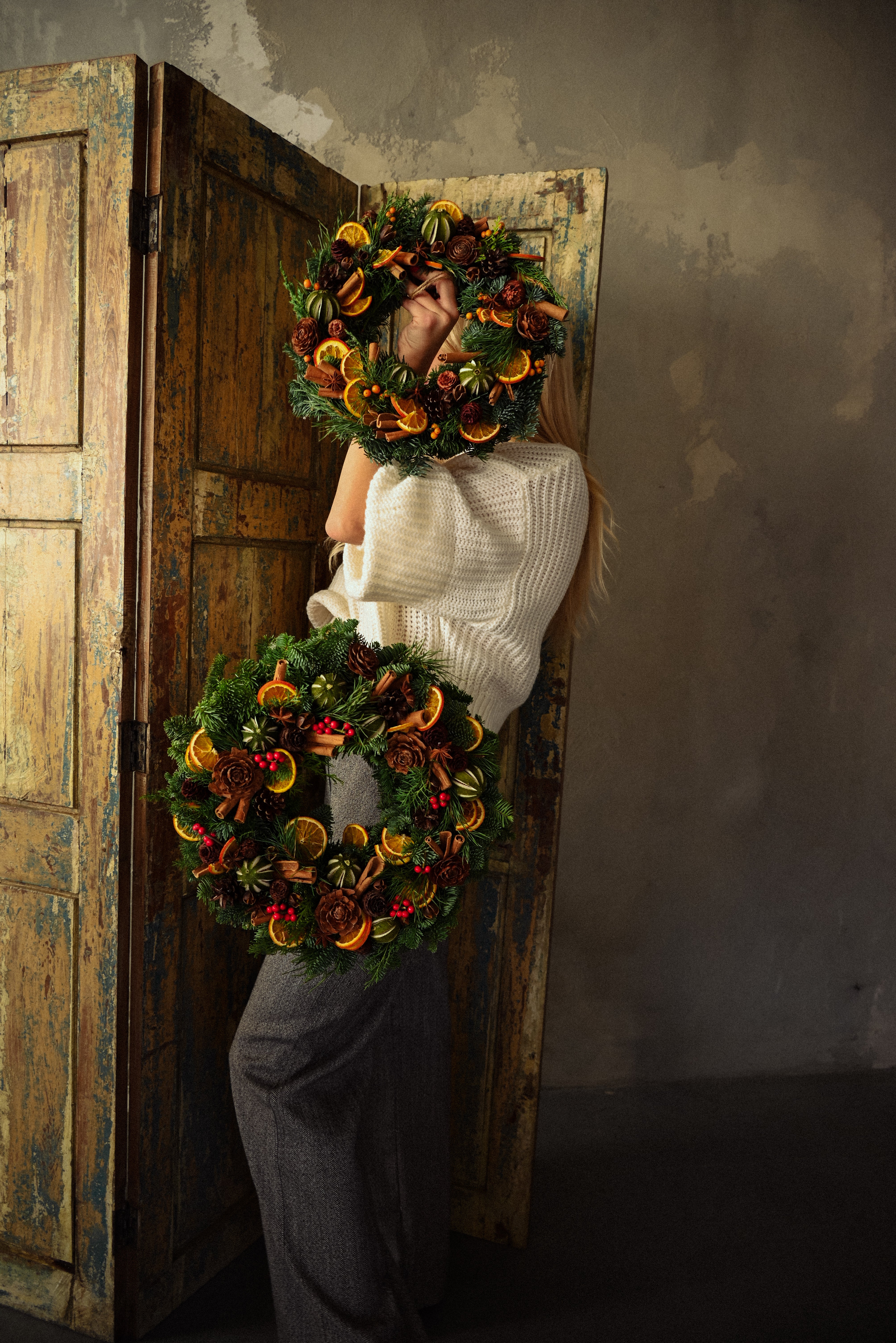 Christmas wreath flavors