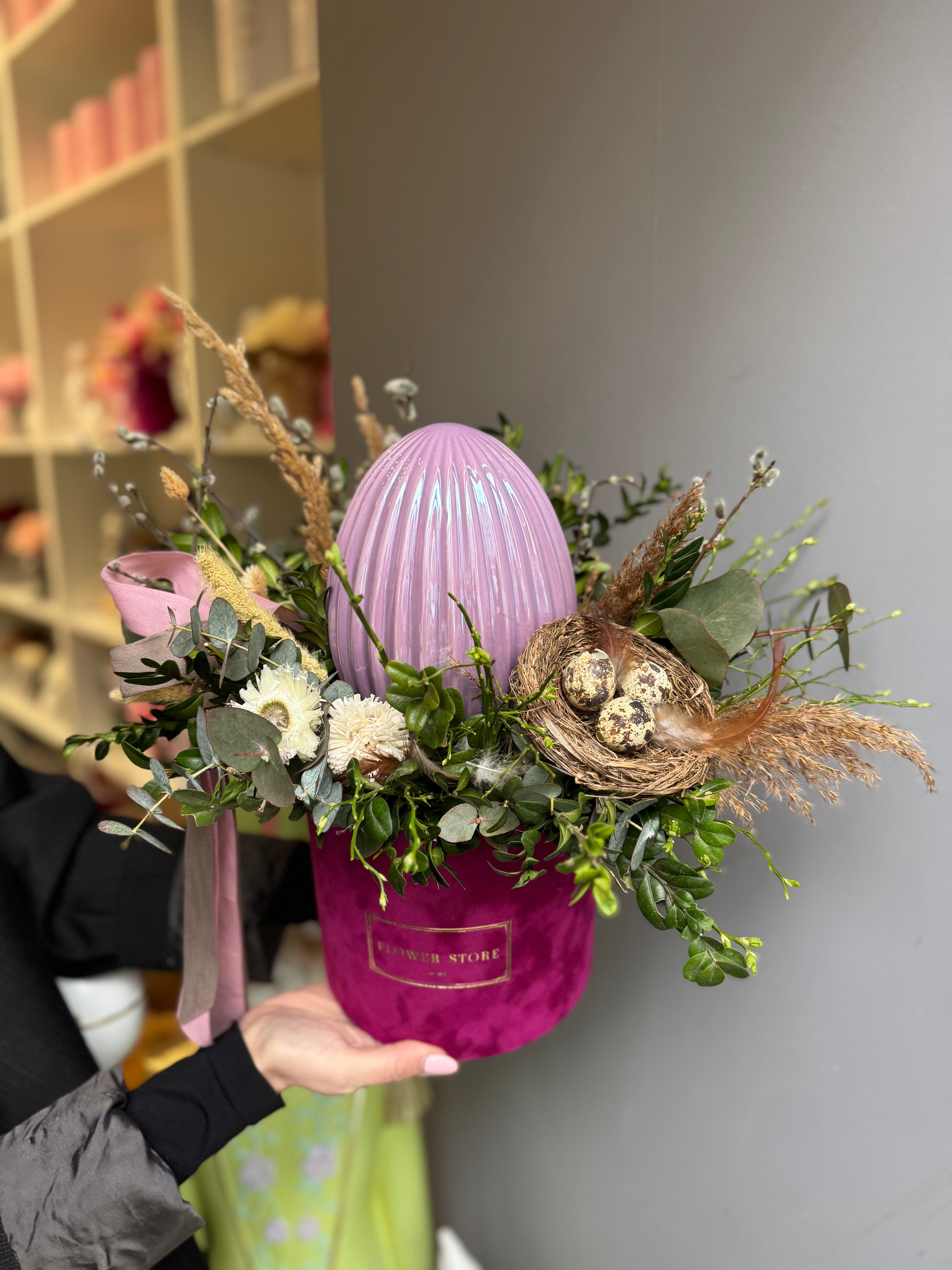Flowerbox Easter pink harmony