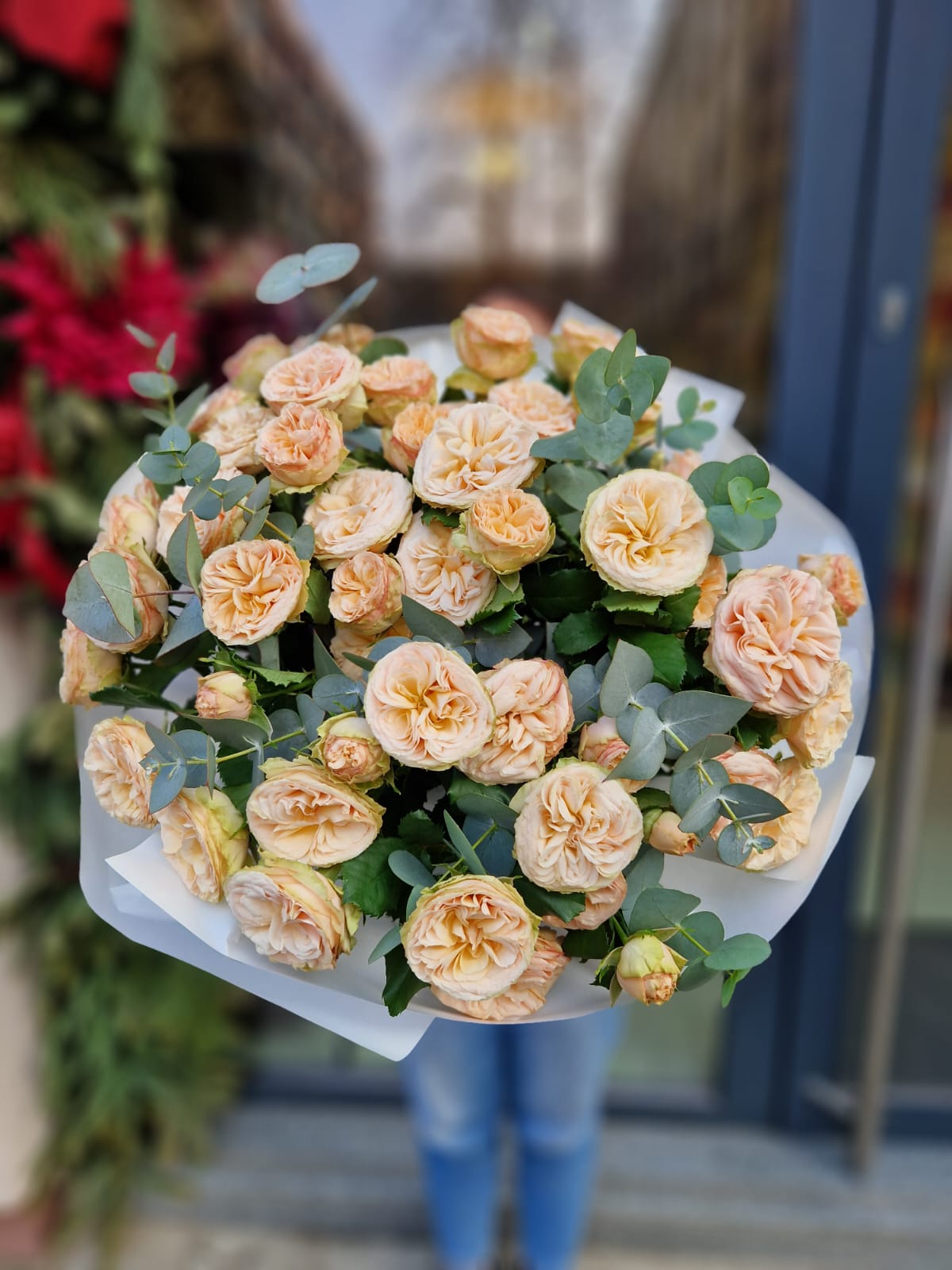 Bukiet Kwiatów Róże dla Niej - kwiaty Flower Store Warszawa