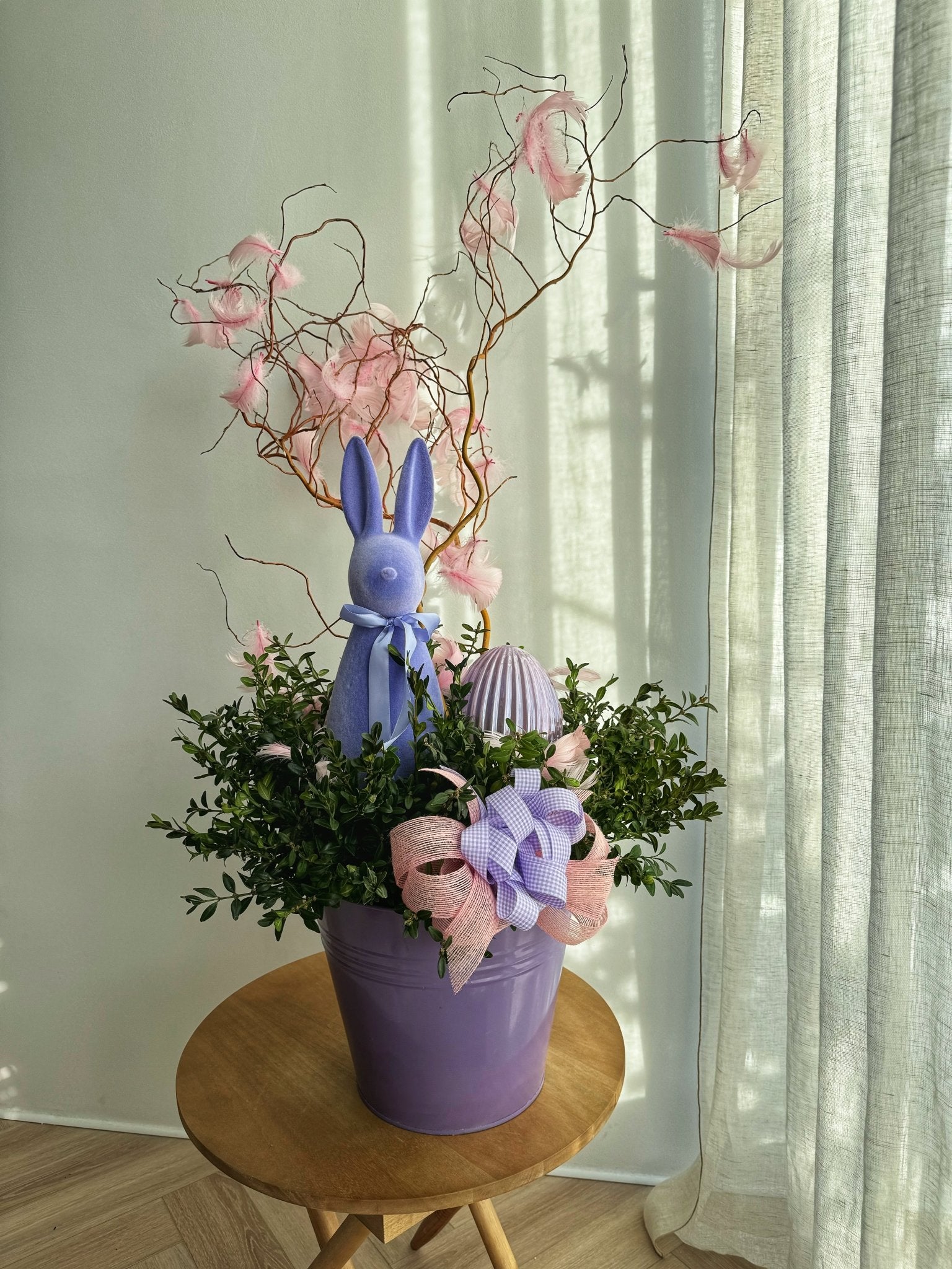 Fioletowa Fantazja - Zaczarowany Komplet Wielkanocny - kwiaty Flower Store Warszawa