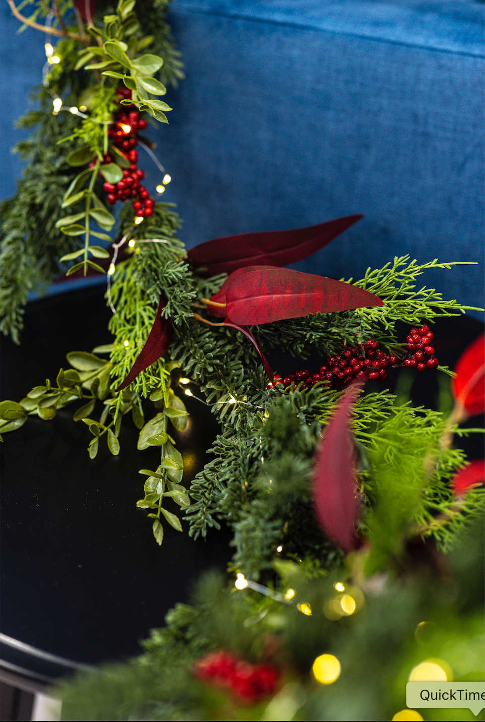 Girlanda czerwona lekkość – 160 cm - kwiaty Flower Store Warszawa