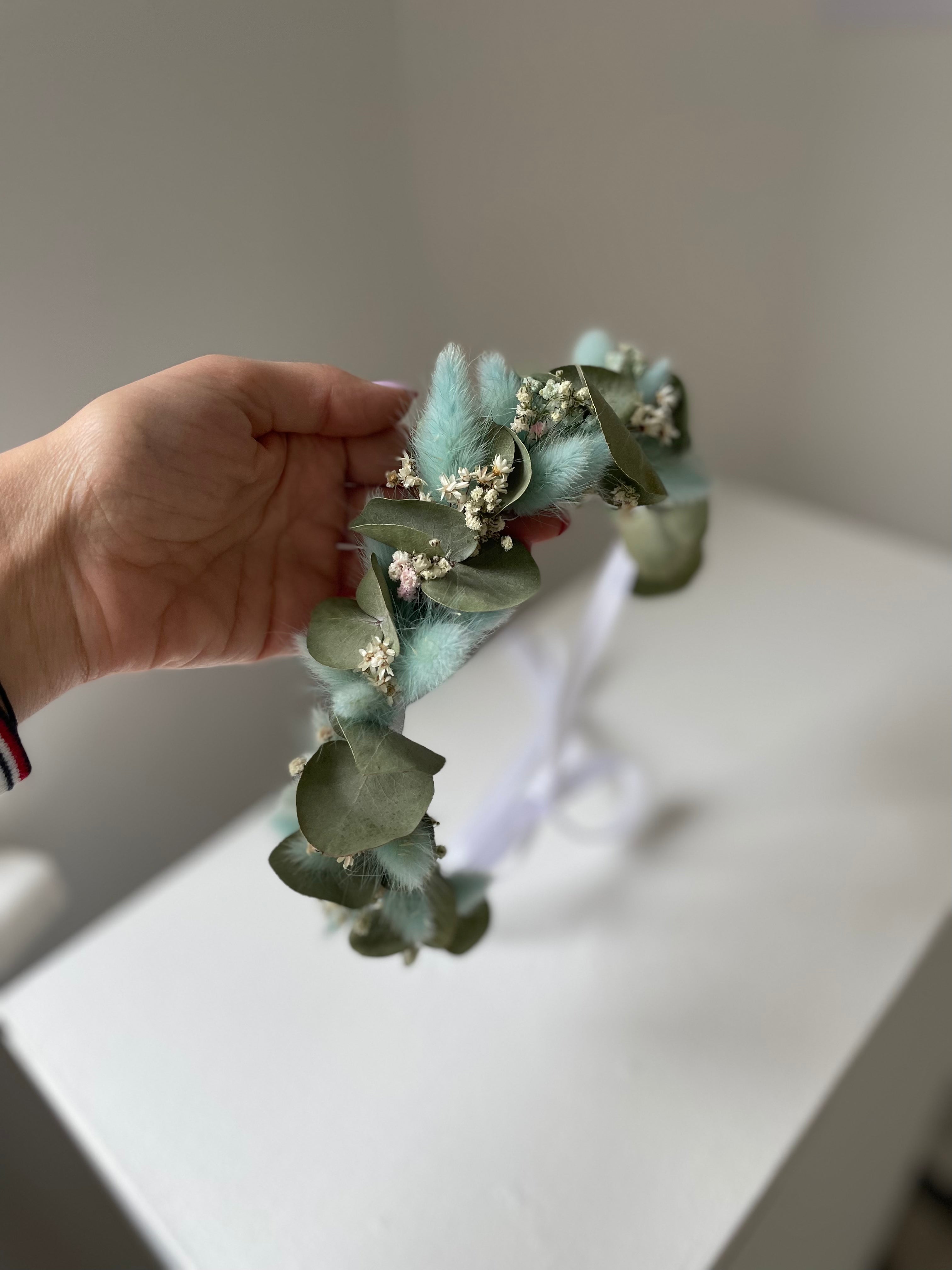 Head wreath - green