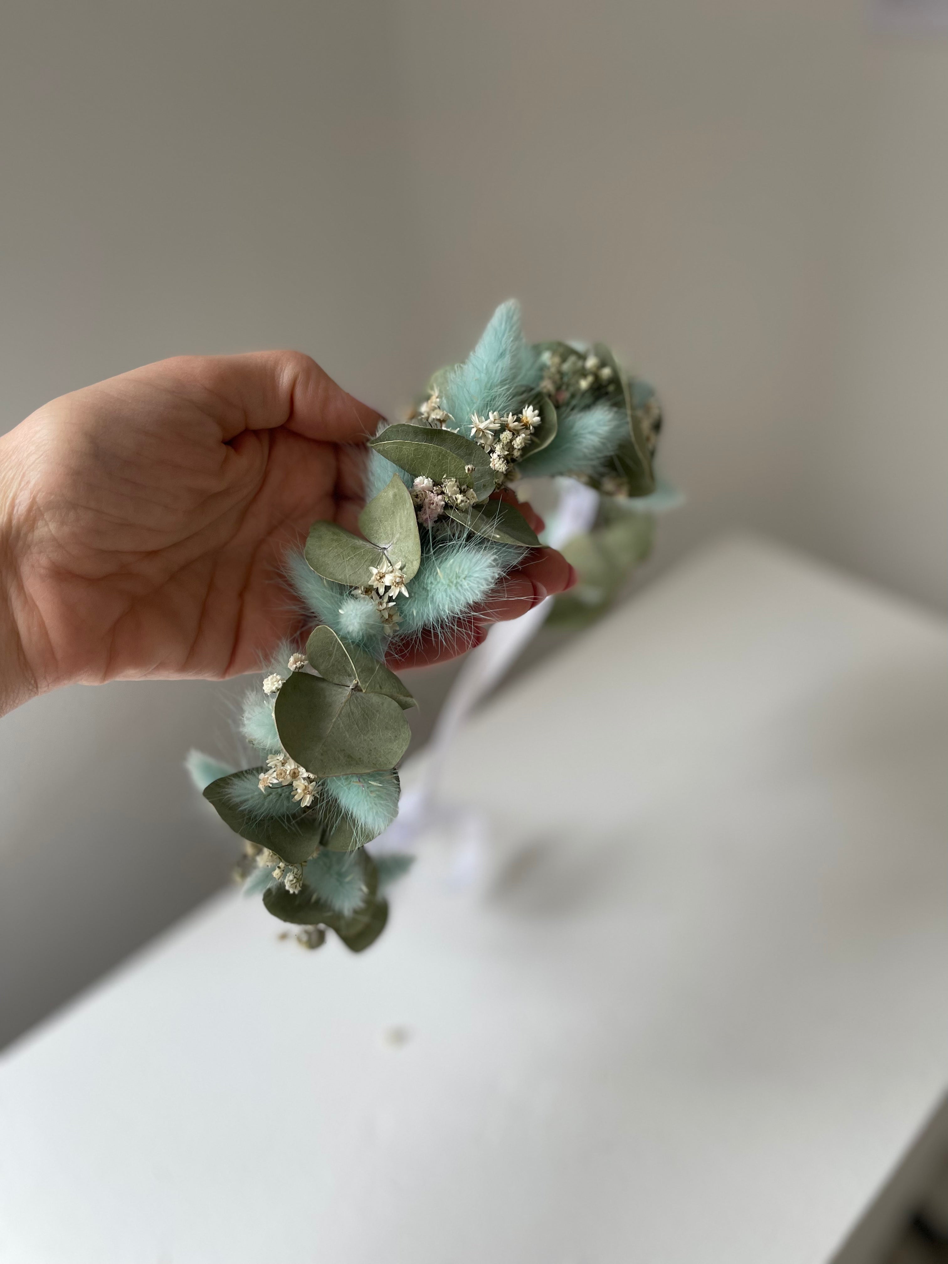 Head wreath - green