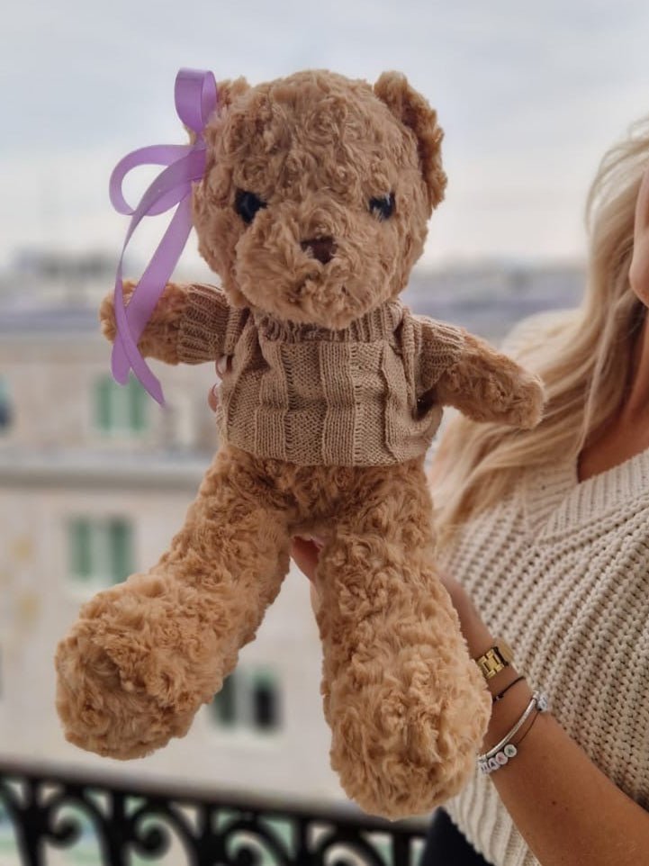 Pluszowy Miś - kwiaty Flower Store Warszawa