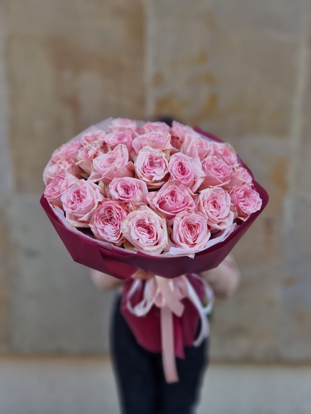 Róża Pink Ohara - kwiaty Flower Store Warszawa