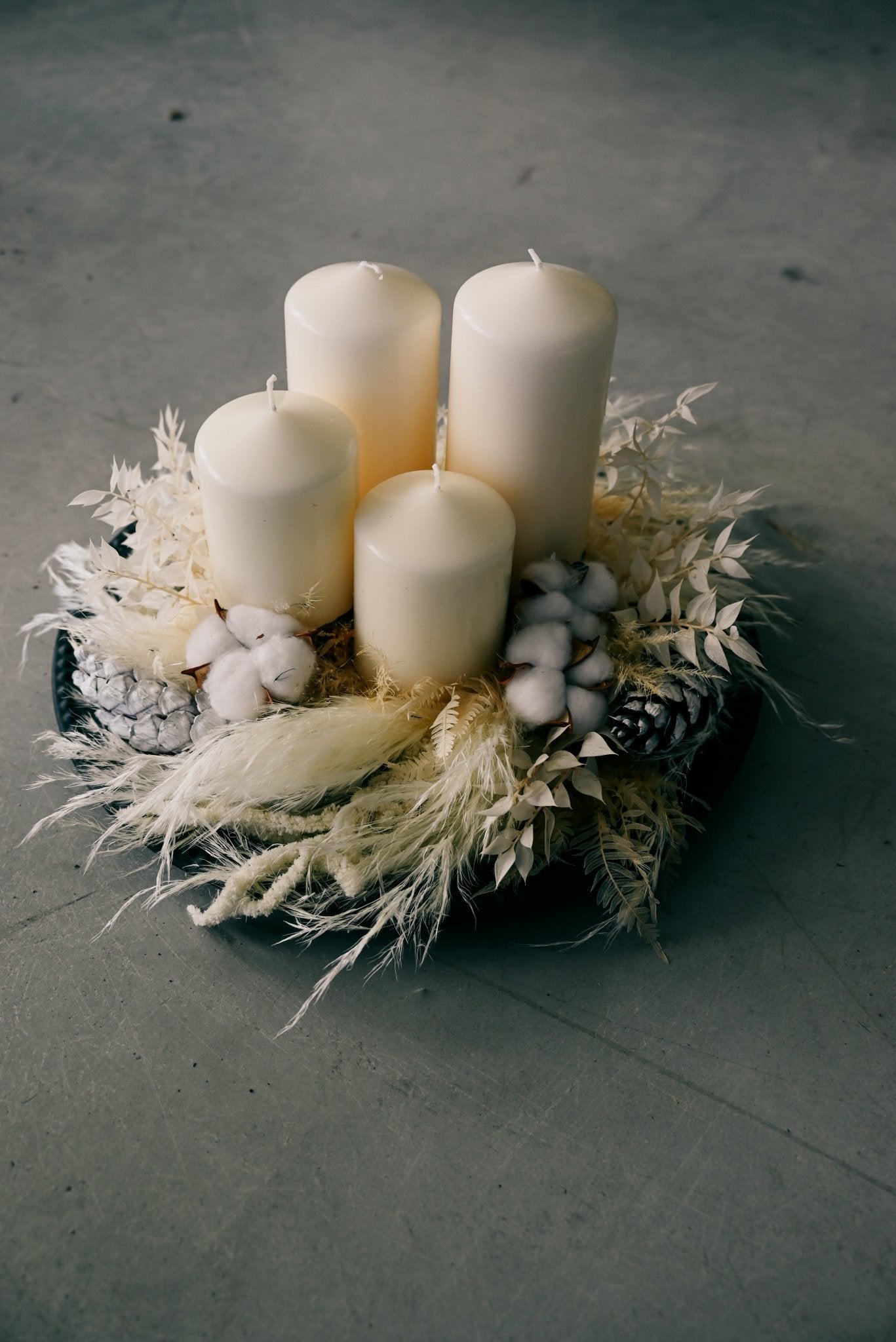 Stroik świąteczny Świąteczna lekkość NO.1 - kwiaty Flower Store Warszawa