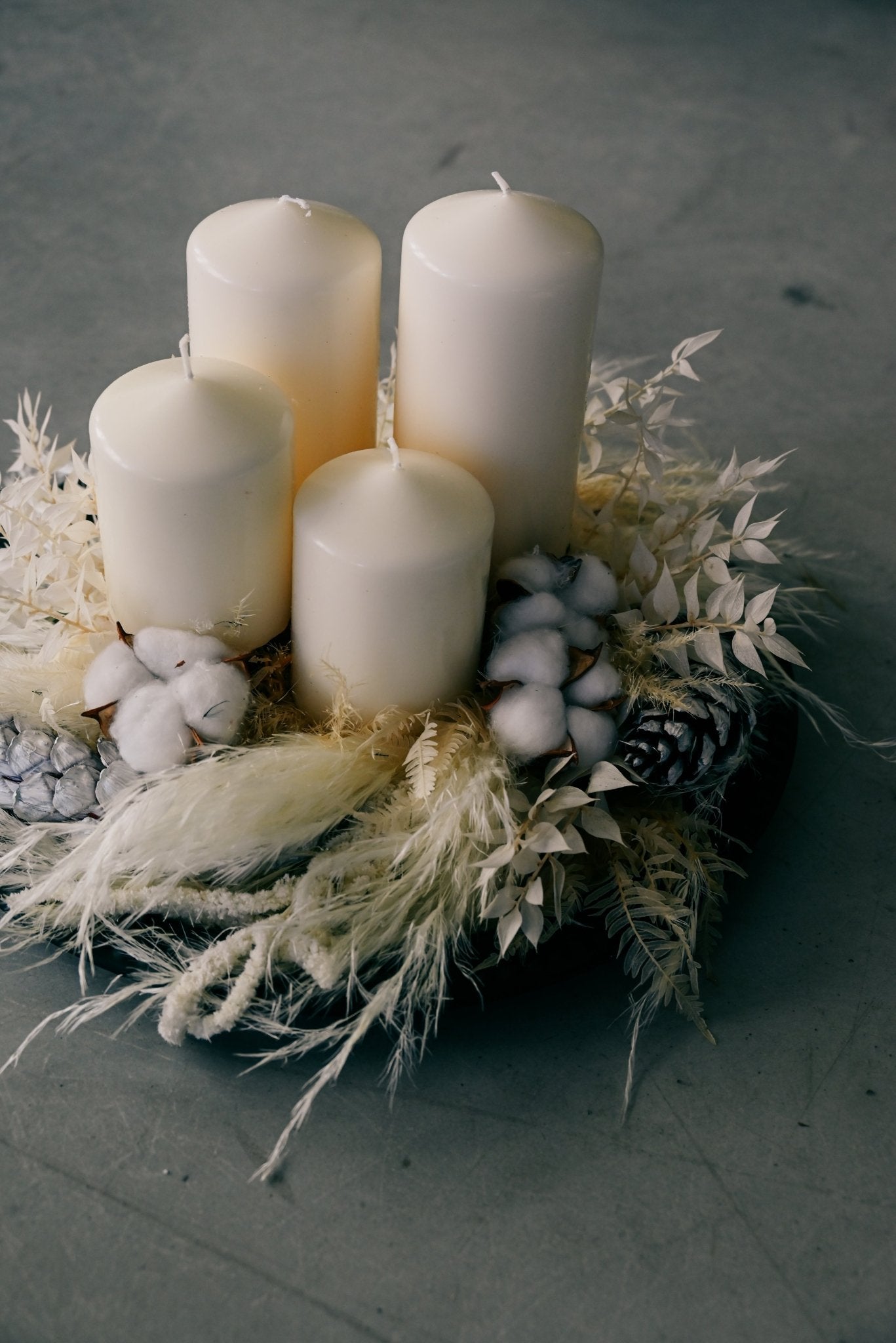 Stroik świąteczny Świąteczna lekkość NO.1 - kwiaty Flower Store Warszawa