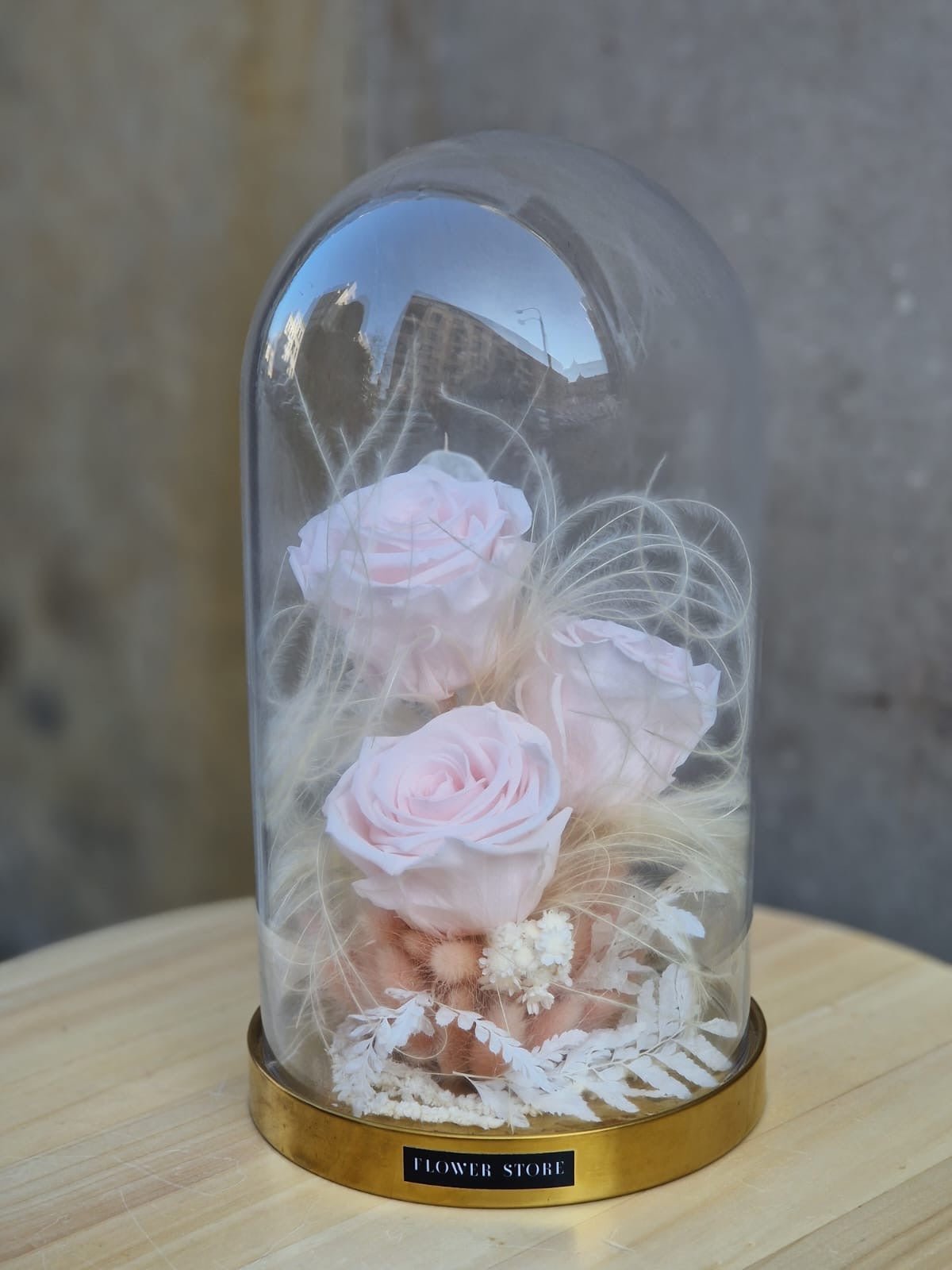 Wieczne róże w szkle - Piękno - kwiaty Flower Store Warszawa
