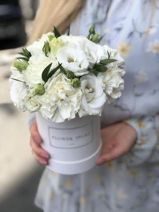 Communion box - live flowers