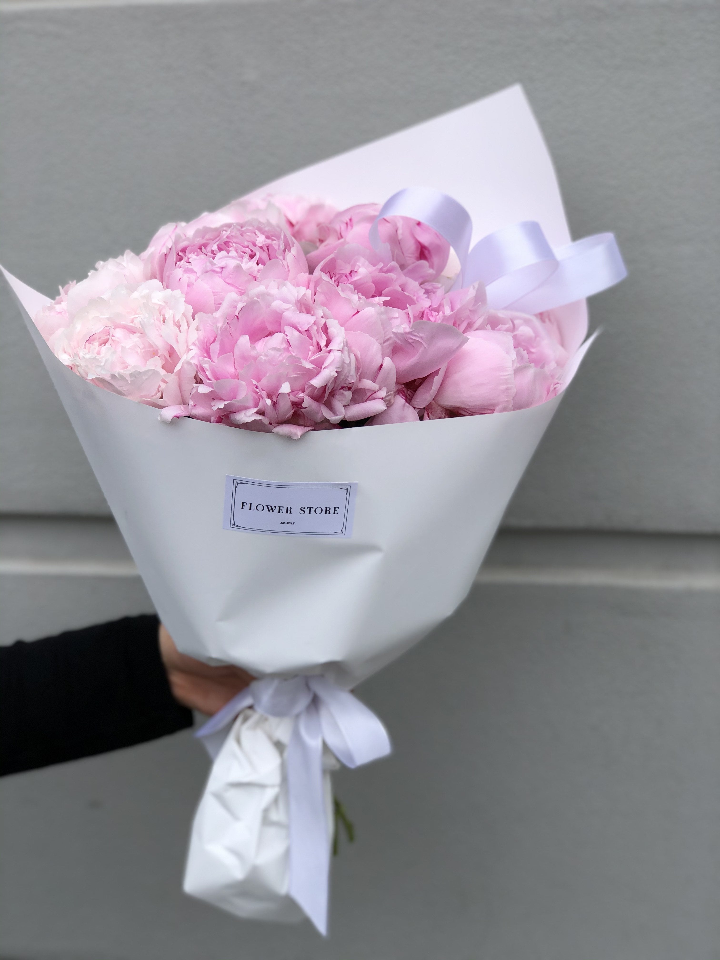 Bouquet of Peonies - Pink Live Flowers with delivery