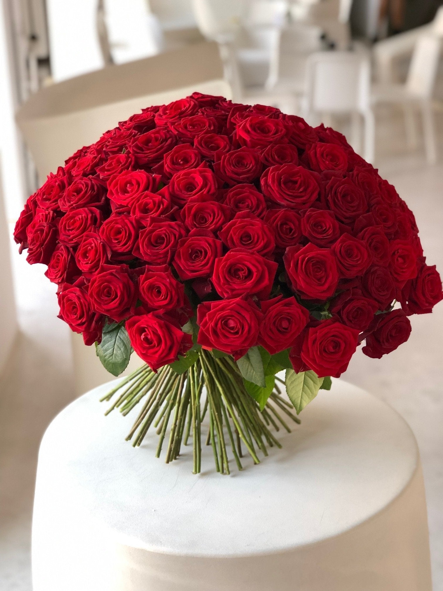 Bukiet czerwonych róż - kwiaty Flower Store Warszawa