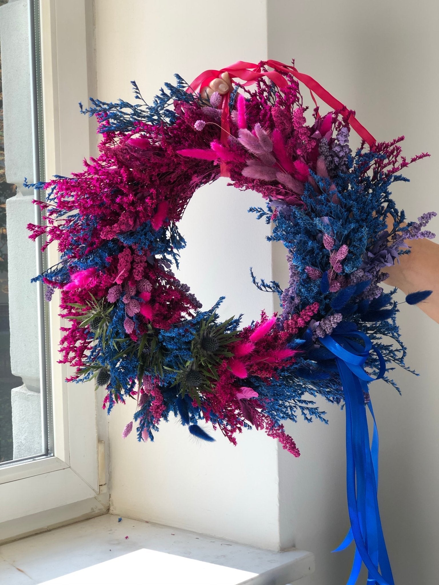 CRAZY AUTUMN Wianek na drzwi - kwiaty Flower Store Warszawa