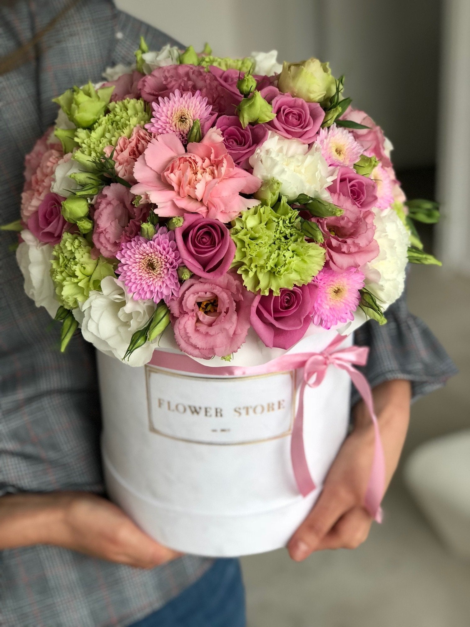 Flowerbox wiosenna energia - kwiaty Flower Store Warszawa