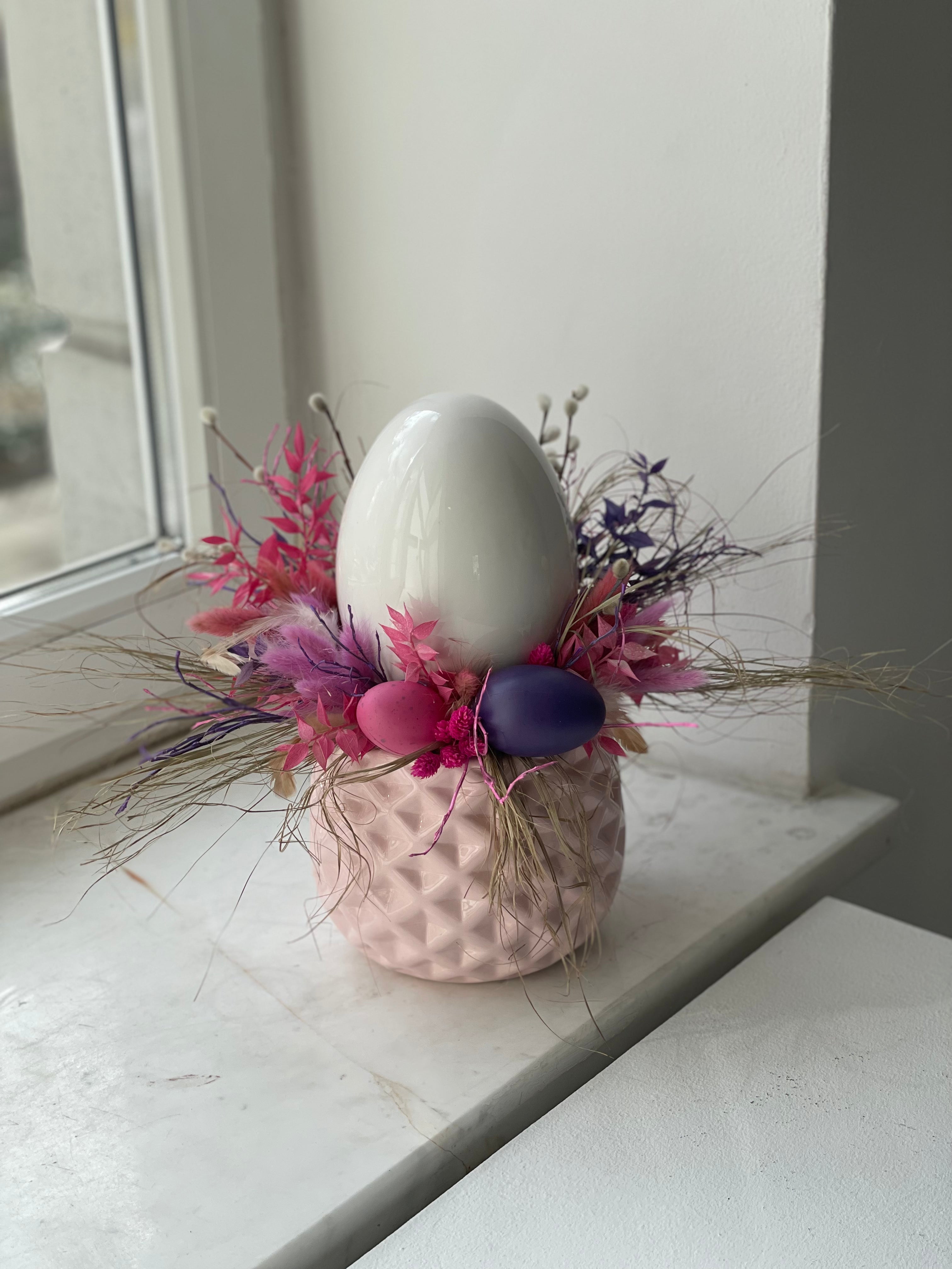 Pink Easter Big Egg