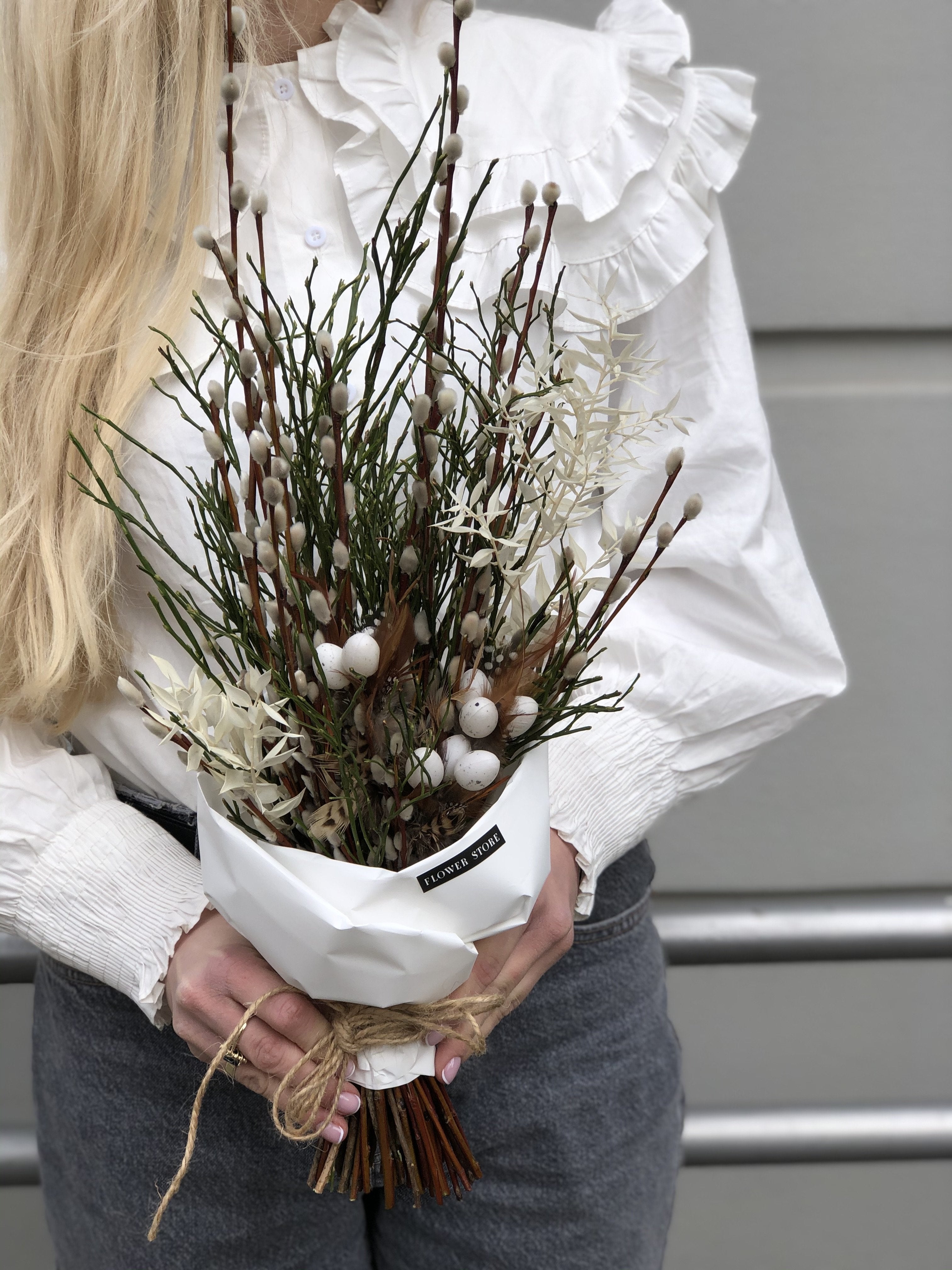 Easter bouquet - catkins