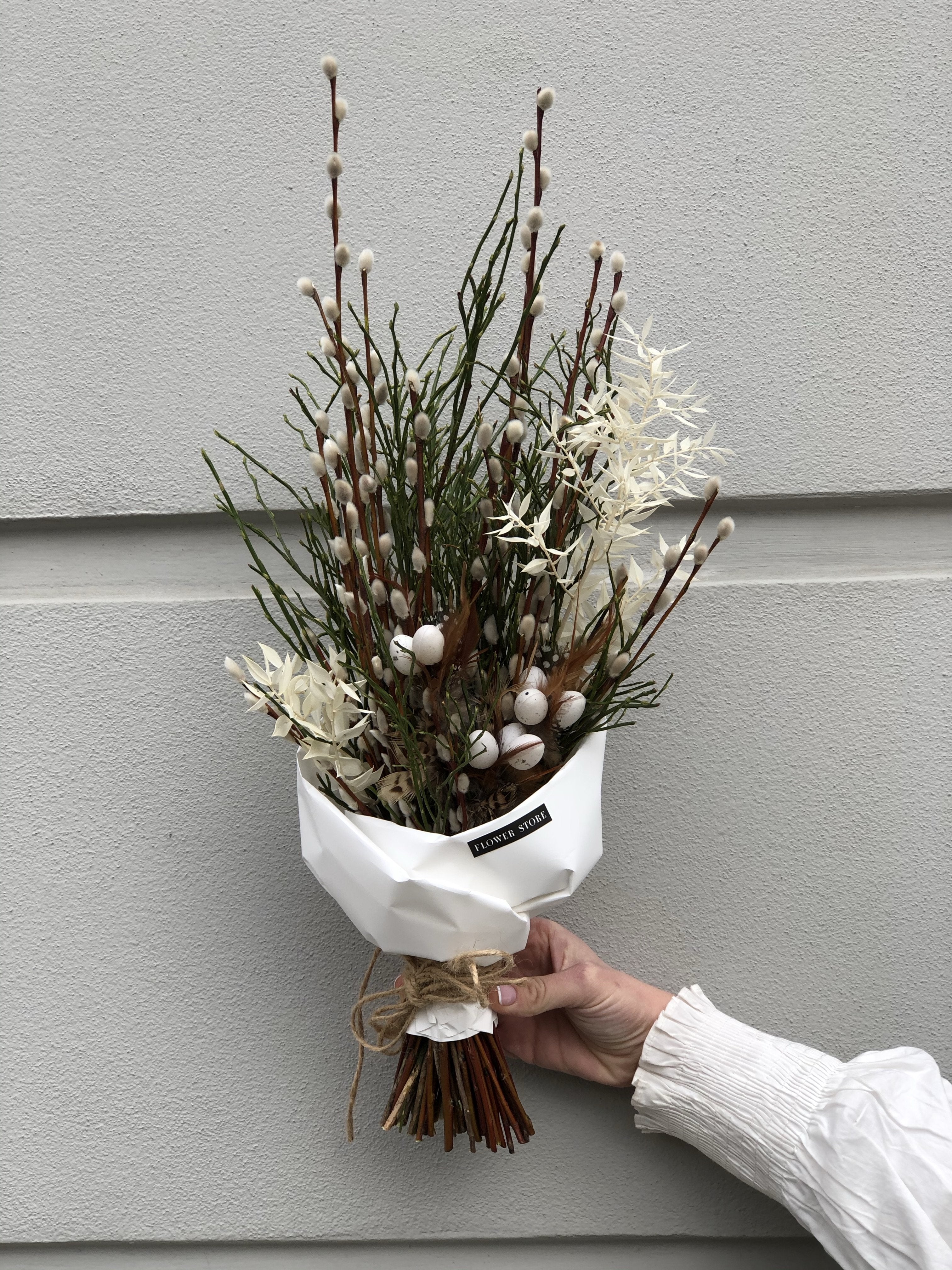 Easter bouquet - catkins
