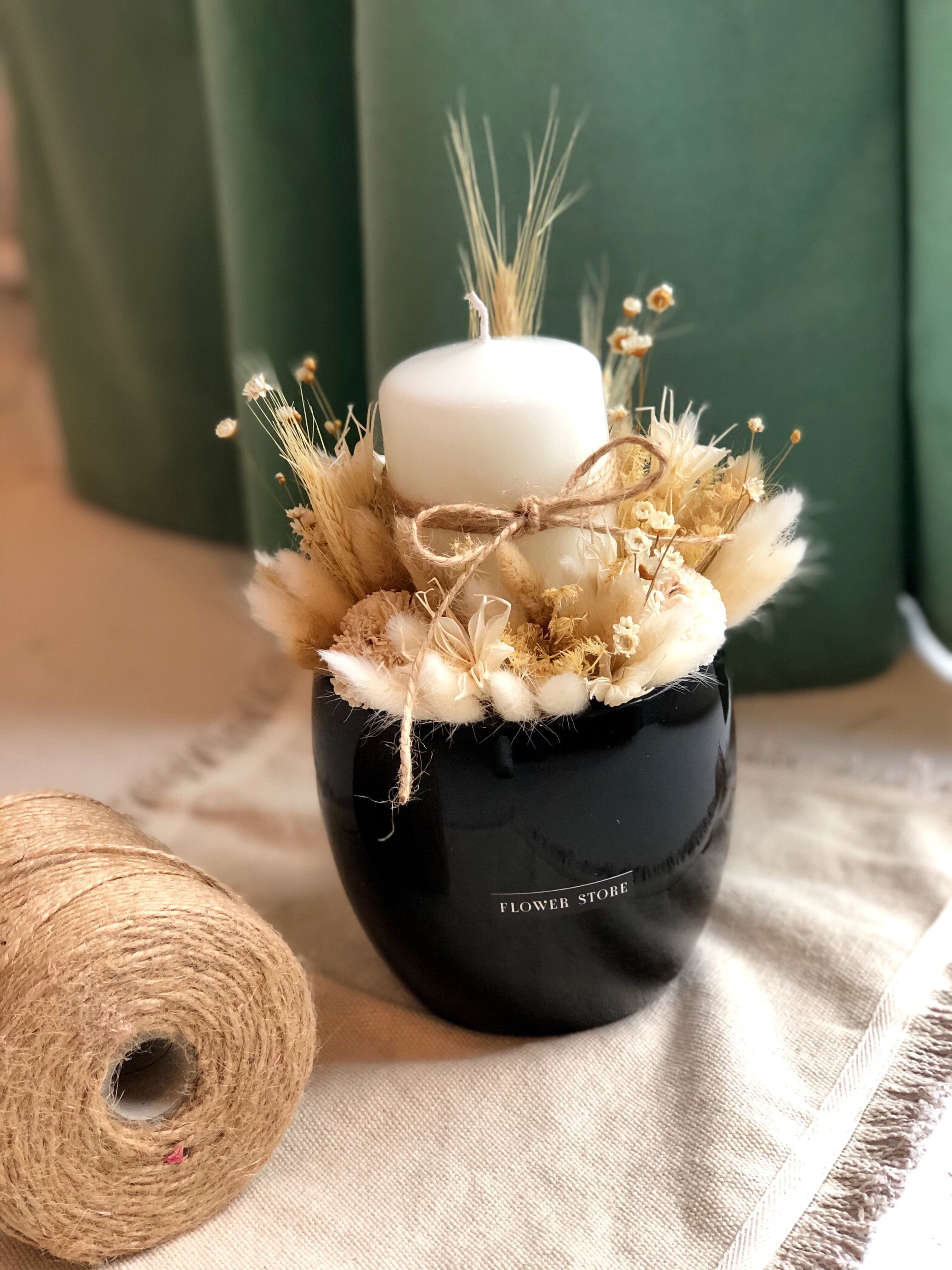 Autumn lightness - with a candle