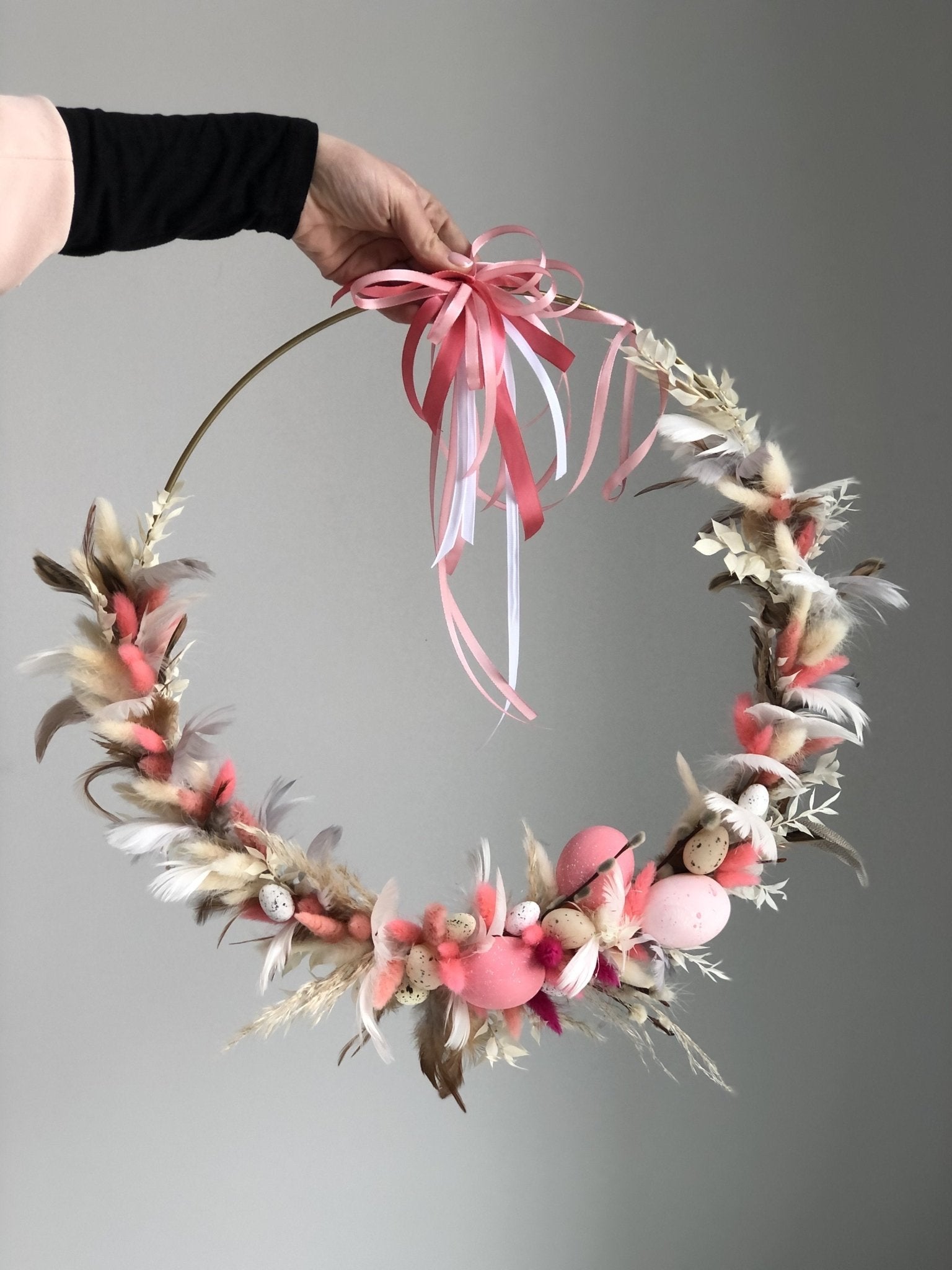 Wianek PINKO - WIOSENNE GNIAZDO - kwiaty Flower Store Warszawa