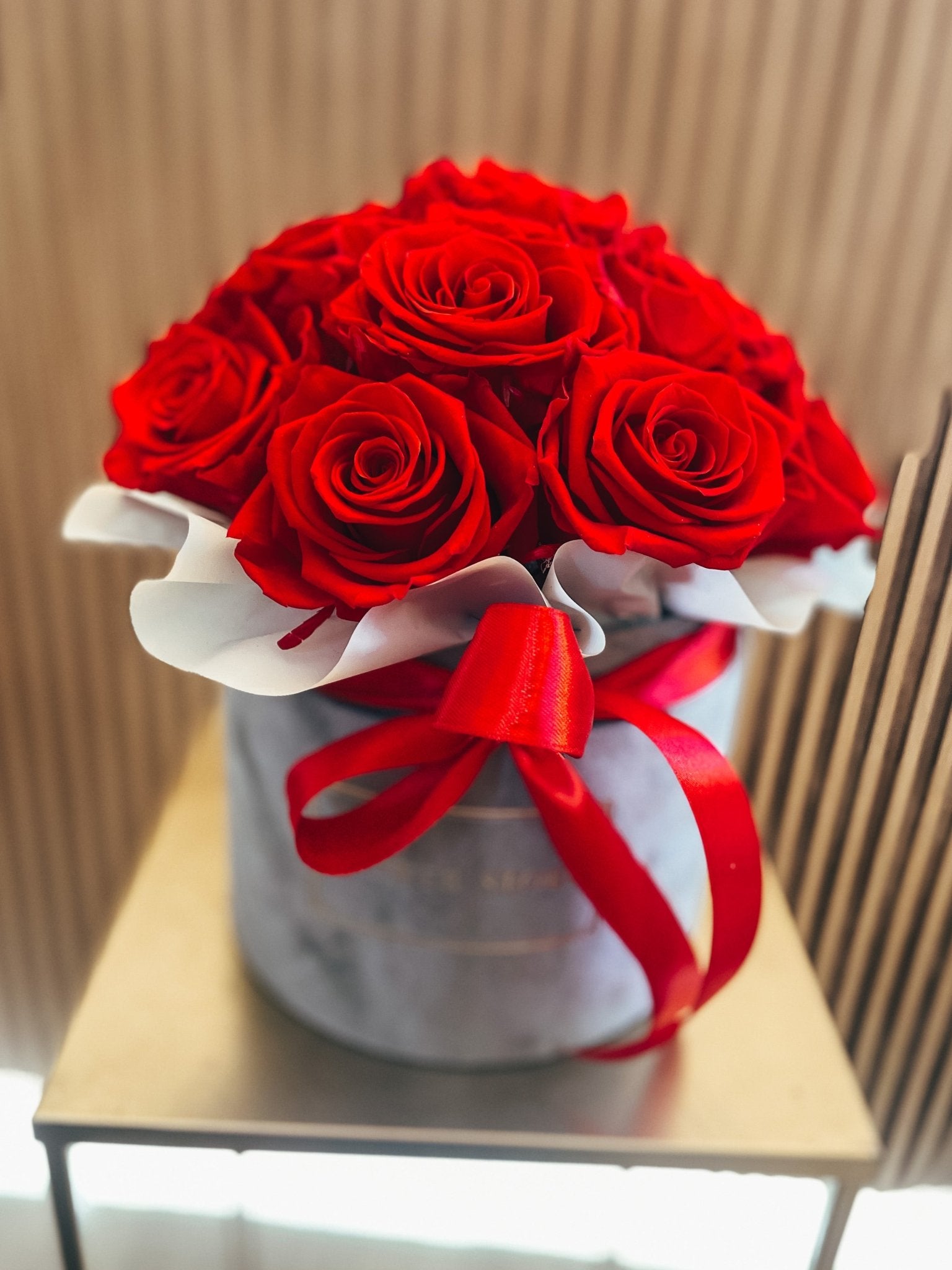 Wieczne róże - czerwień - kwiaty Flower Store Warszawa