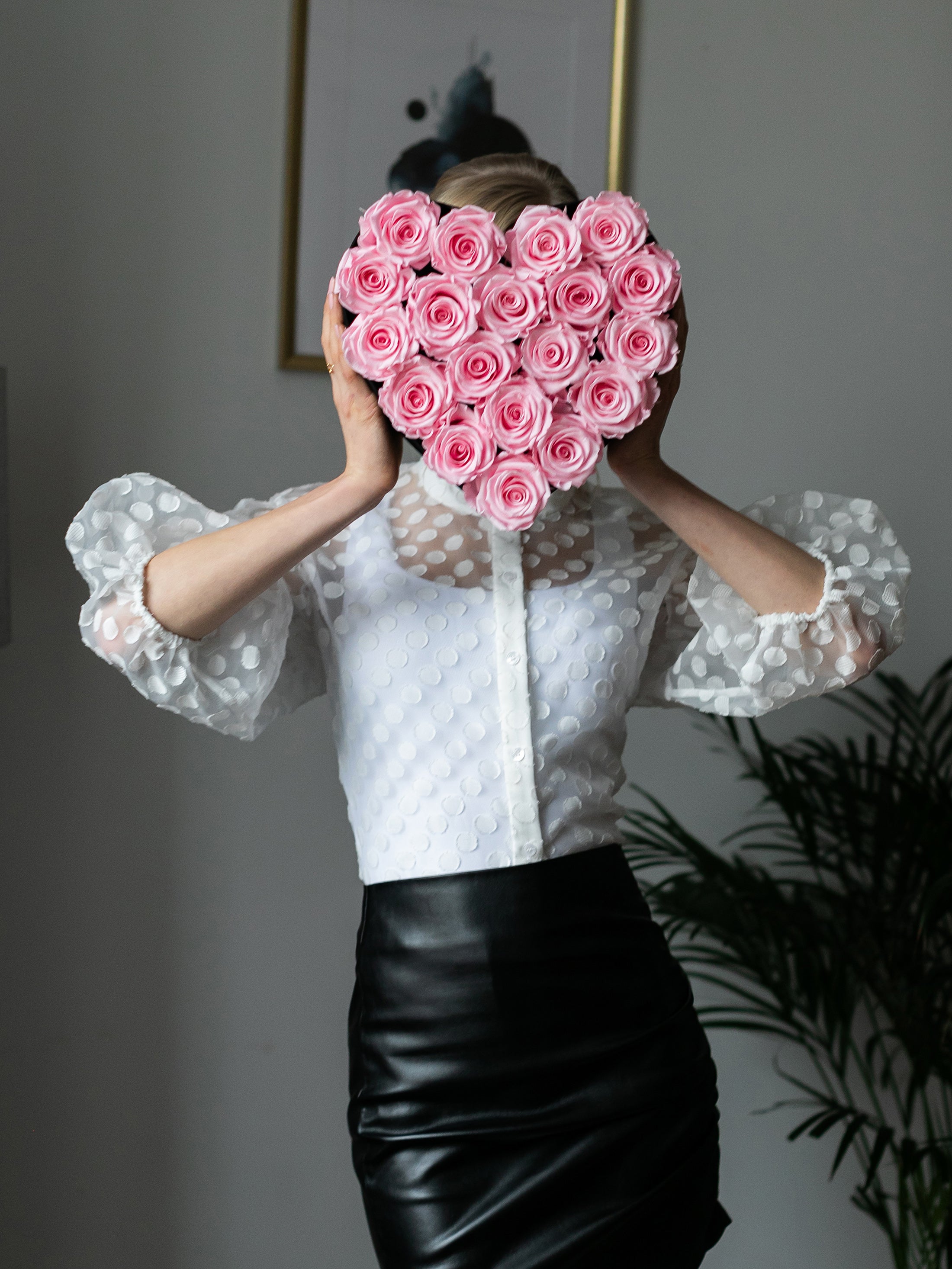 Wieczne Róże na Walentynki – Serce Pełne Miłości