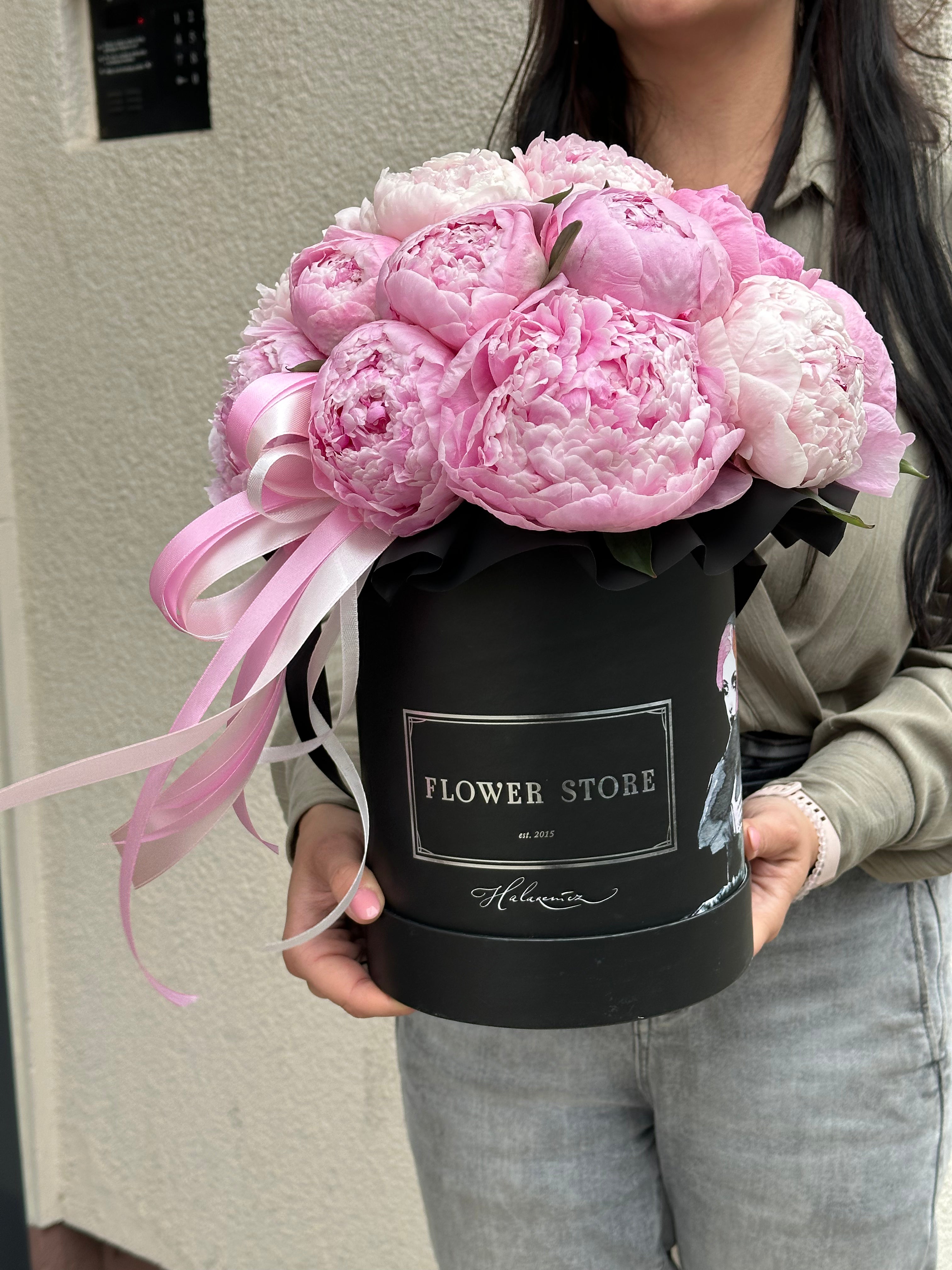 Flower Box Peoniowy Sen