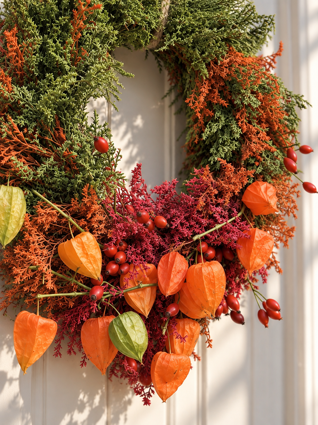 Door wreath - Autumn