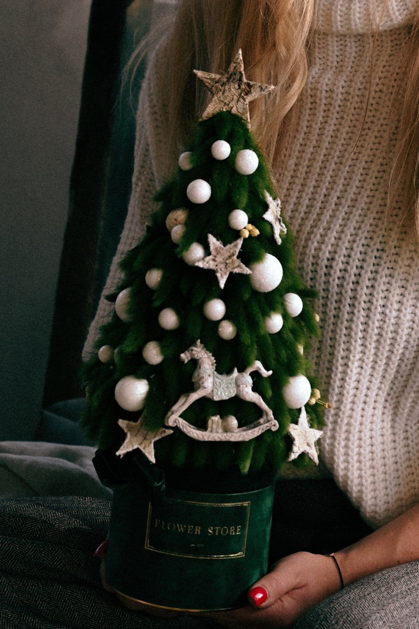 Choinka Zielone święta - kwiaty Flower Store Warszawa