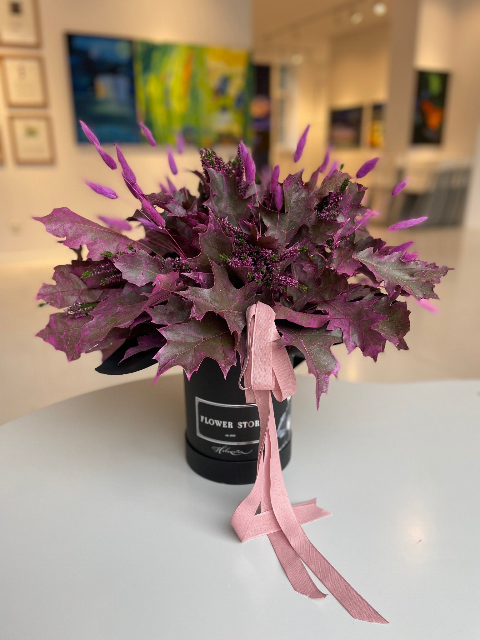 Flowerbox Jesienna kompozycja - kwiaty Flower Store Warszawa