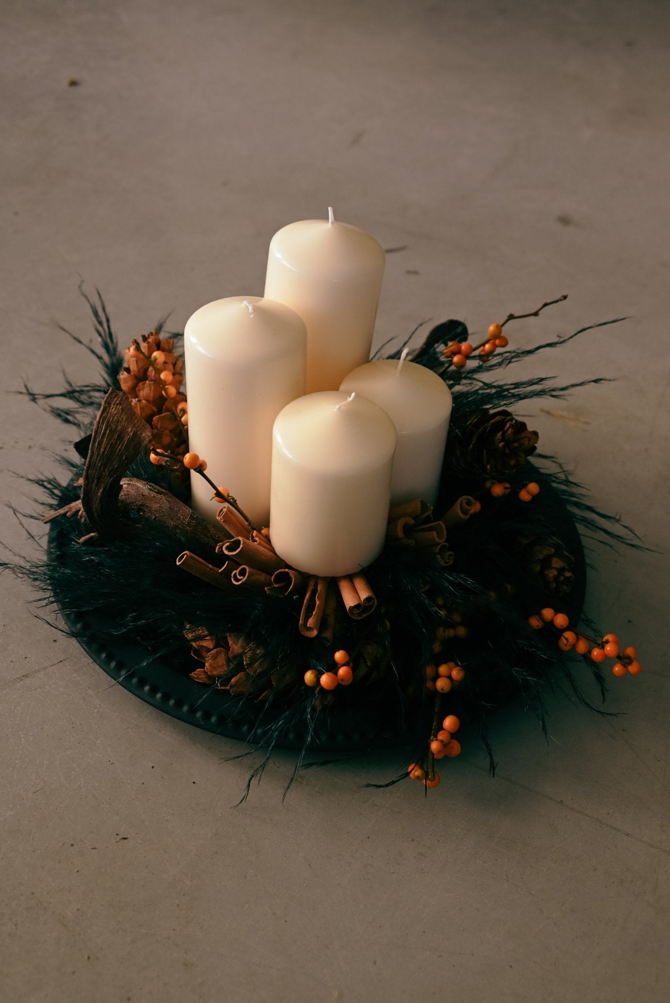 Stroik świąteczny Świąteczna lekkość NO.2 - kwiaty Flower Store Warszawa