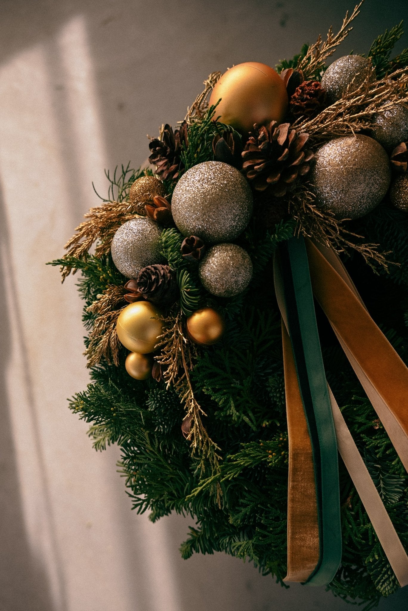 Wianek Świąteczny Pierwsza gwiazdka - kwiaty Flower Store Warszawa