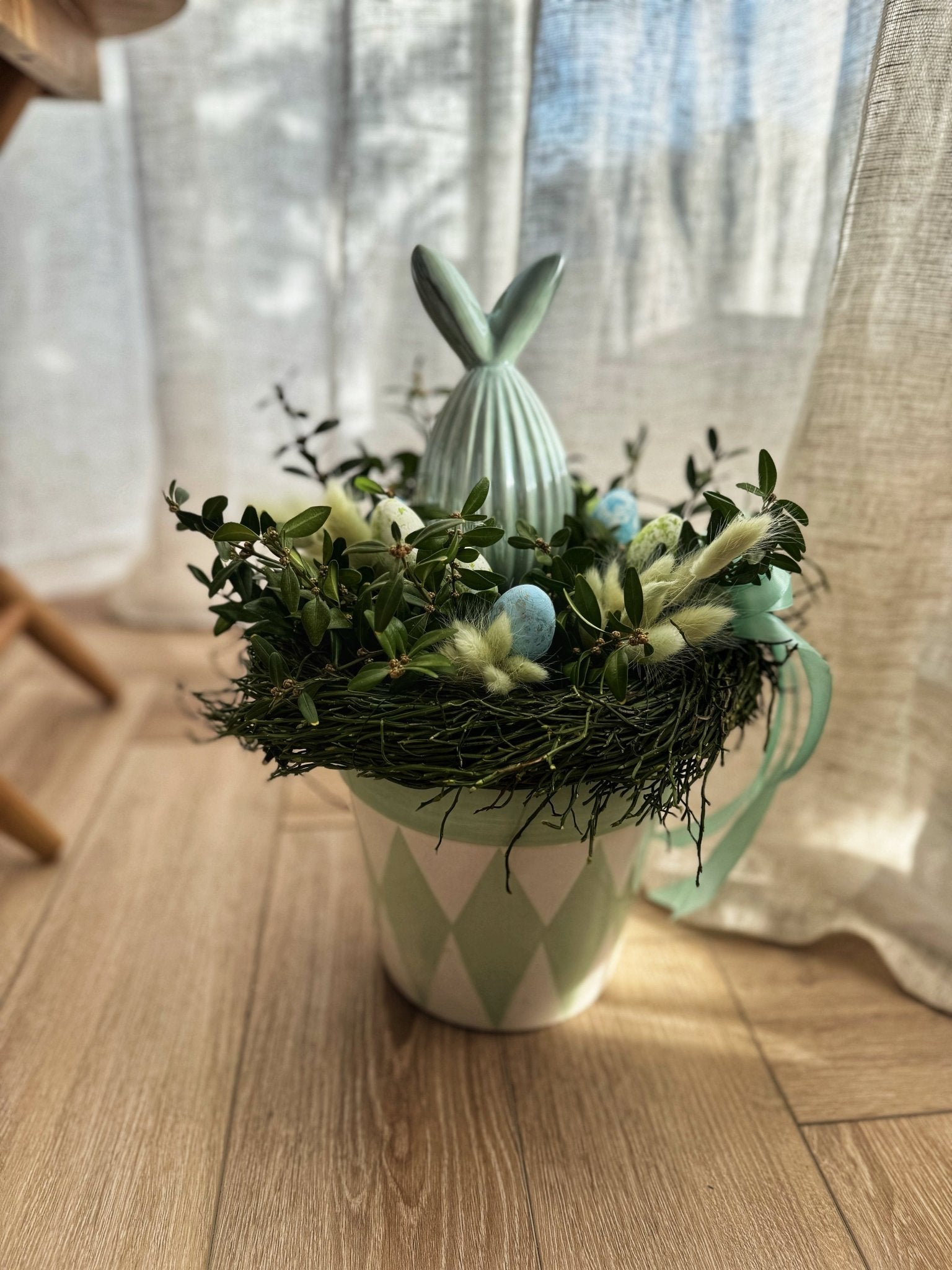 Wiosenna Symfonia Ceramiczna - Odświeżająca Mięta - kwiaty Flower Store Warszawa