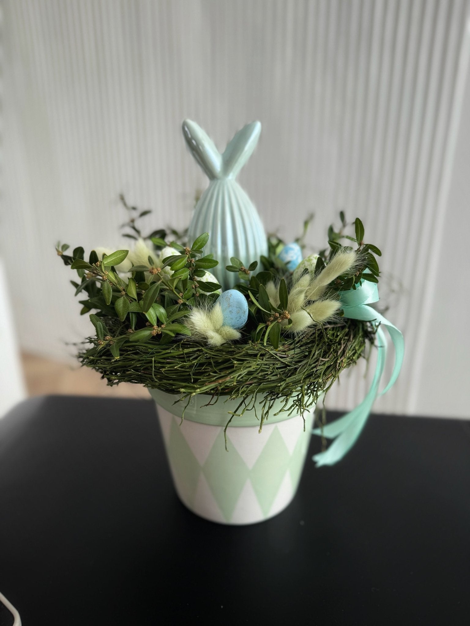 Wiosenna Symfonia Ceramiczna - Odświeżająca Mięta - kwiaty Flower Store Warszawa