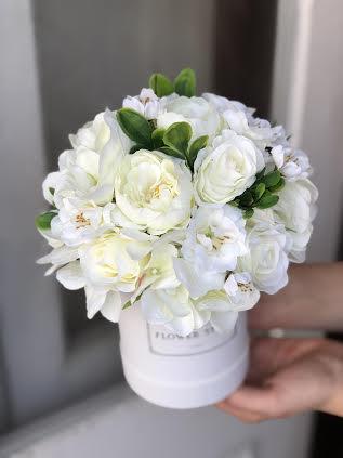 Box Komunijny - kwiaty sztuczne - kwiaty Flower Store Warszawa