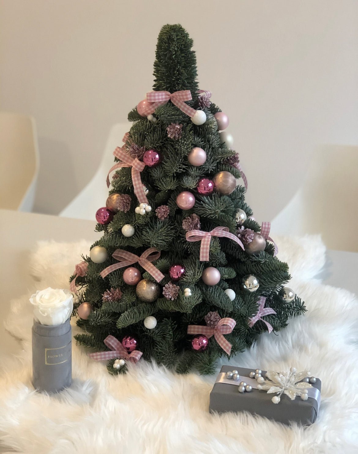 Choinka - Marry Christmas - żywa - kwiaty Flower Store Warszawa