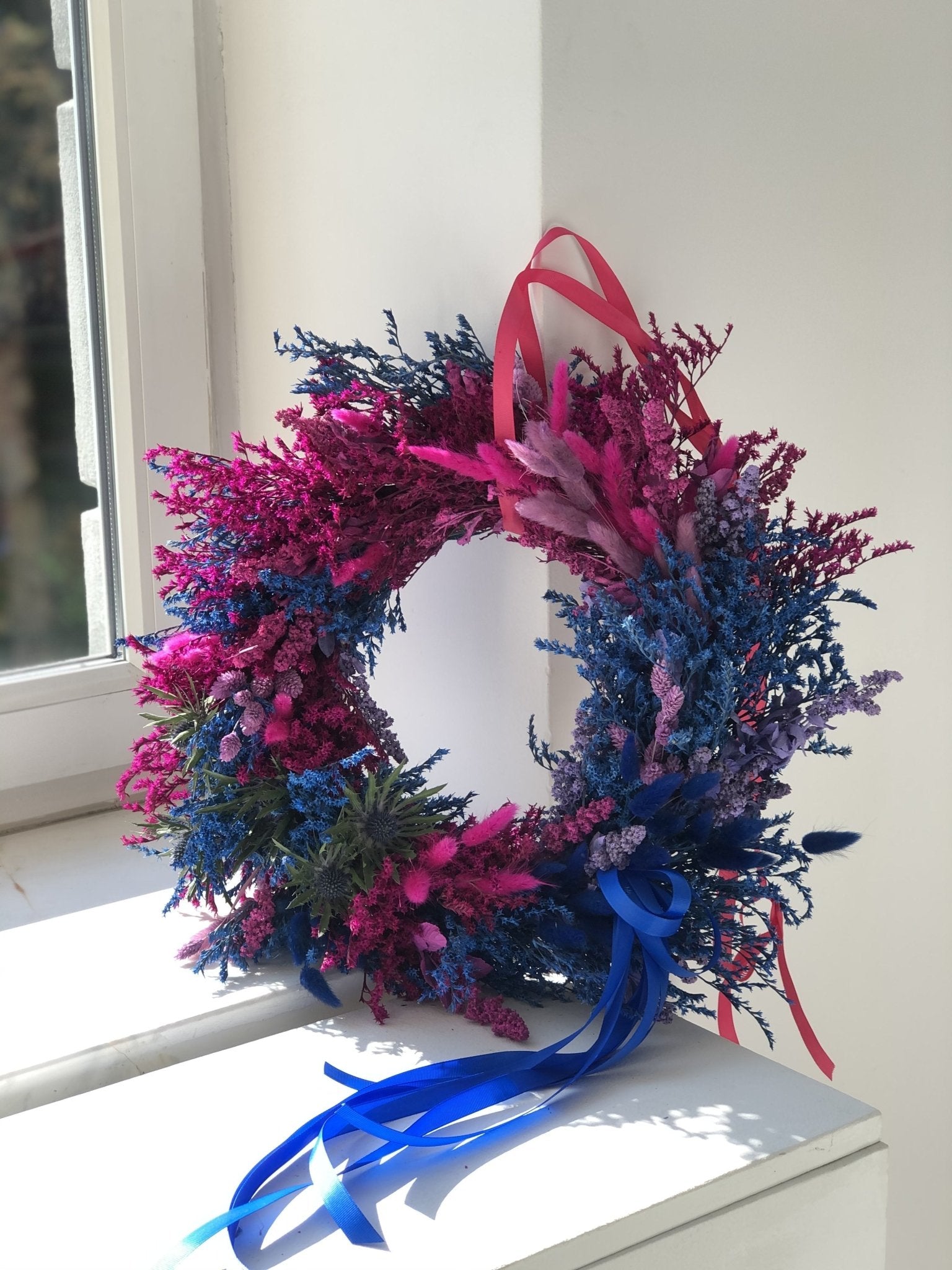 CRAZY AUTUMN Wianek na drzwi - kwiaty Flower Store Warszawa