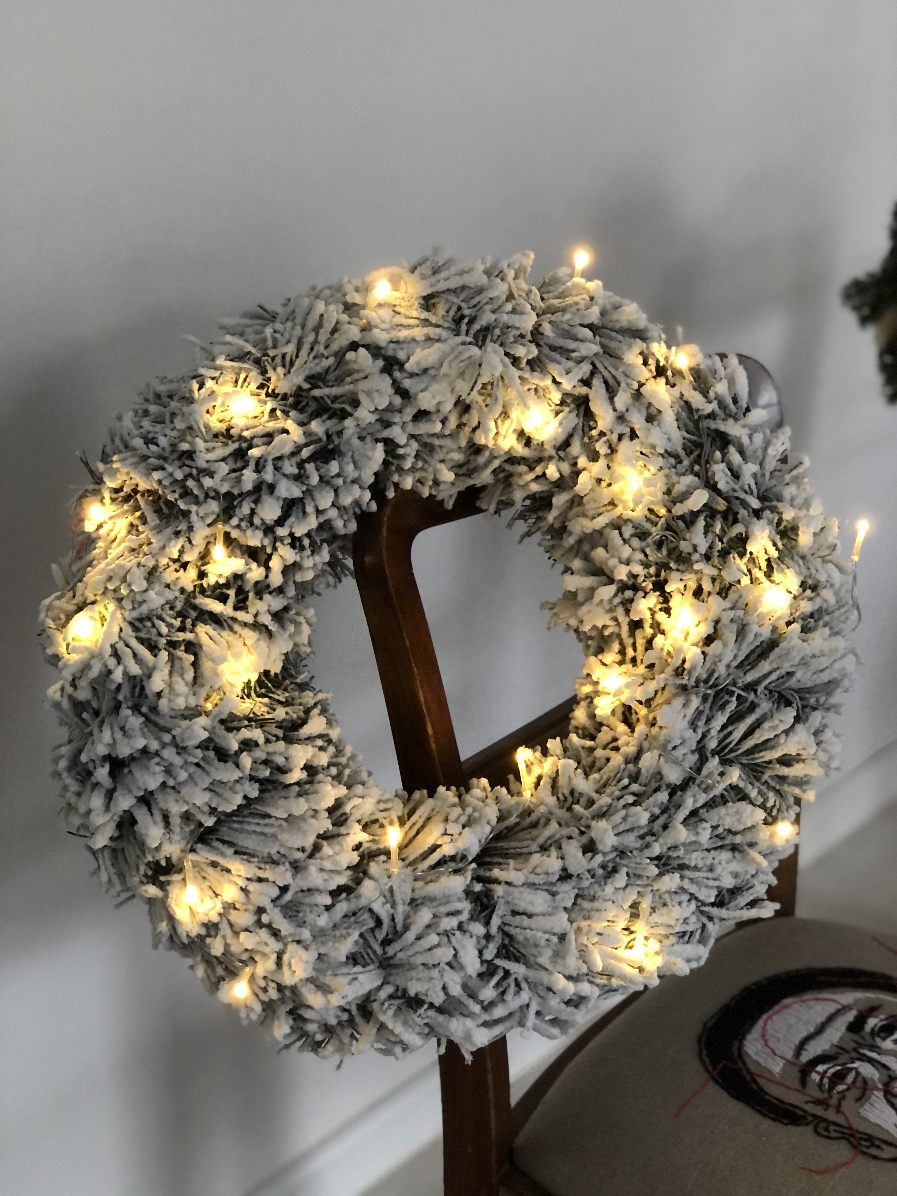 Christmas wreath "White"