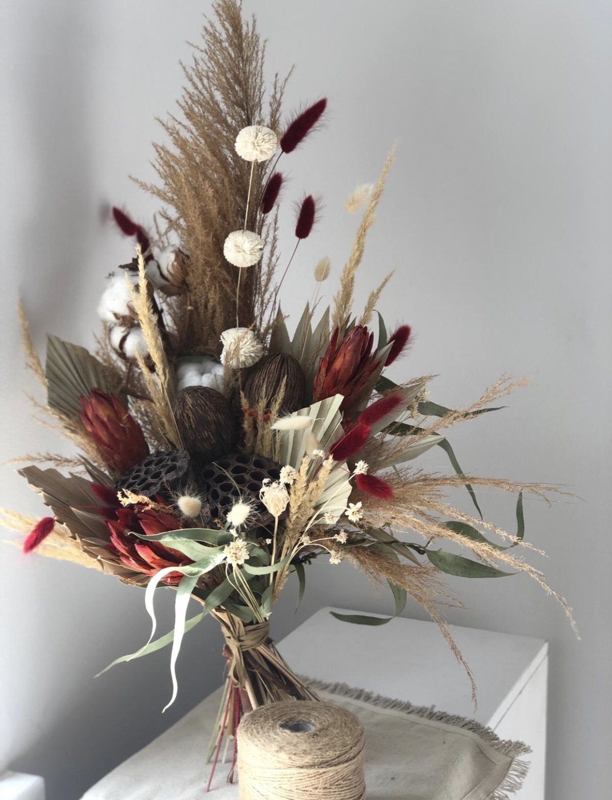 Dried Bouquet - Red