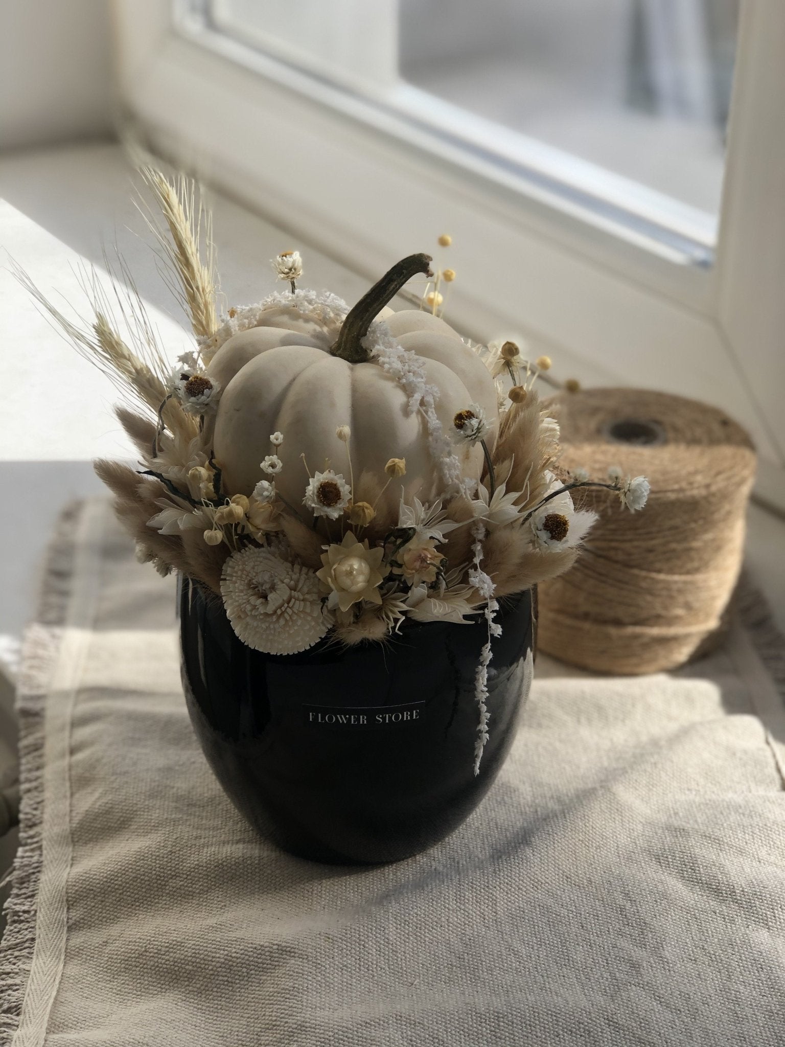 Jesienna lekkość - dynia + 1 dynia gratis - kwiaty Flower Store Warszawa