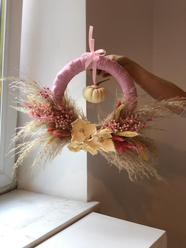 Wianek na drzwi - Sweet SPIDER - kwiaty Flower Store Warszawa