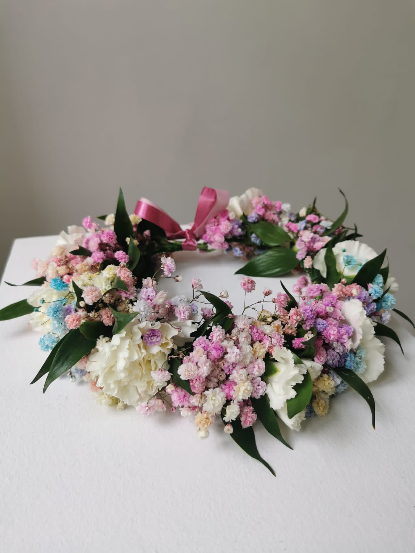 Wianek na głowę NO3 - kwiaty żywe - kwiaty Flower Store Warszawa