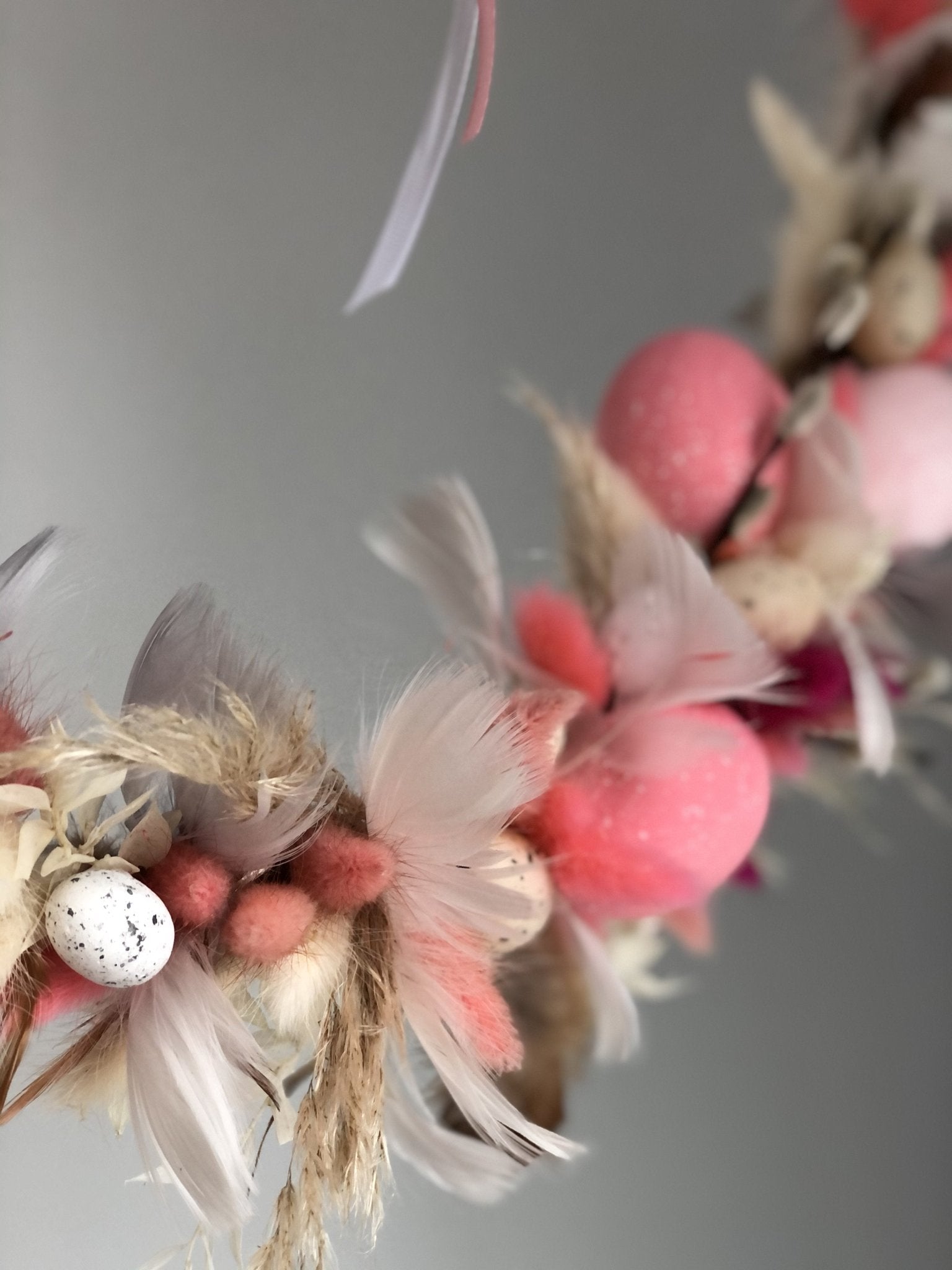 Wianek PINKO - WIOSENNE GNIAZDO - kwiaty Flower Store Warszawa