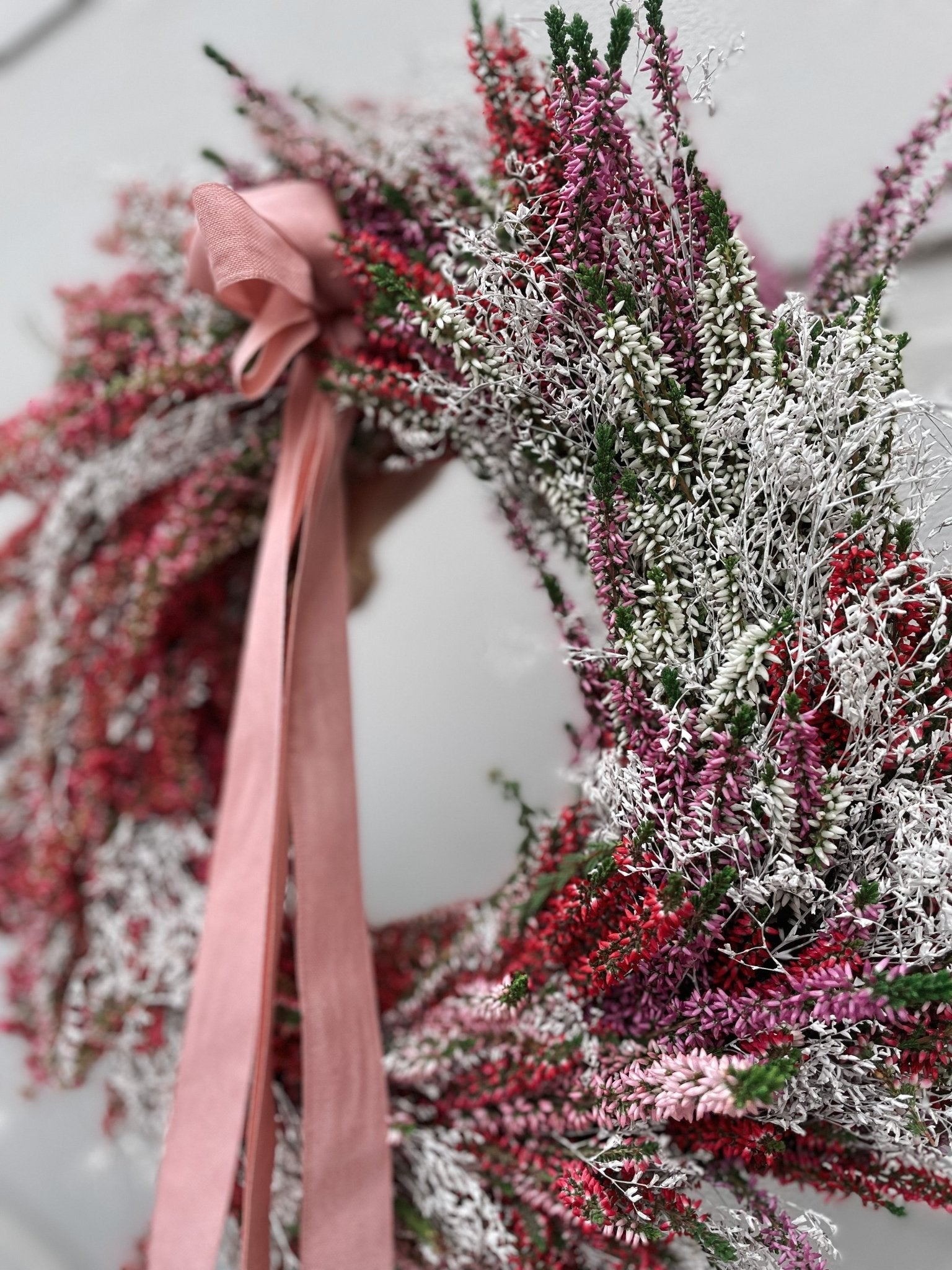 Wyjątkowy Wianek na drzwi - jesienna delikatność NO1 - kwiaty Flower Store Warszawa